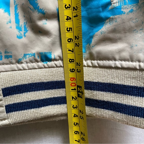 American Eagle palm tree varsity jacket men Size Medium - Picture 9 of 12